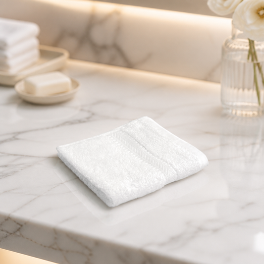 Commercial Cotton Guest Towels 100% Pure Cotton 50x100cm
