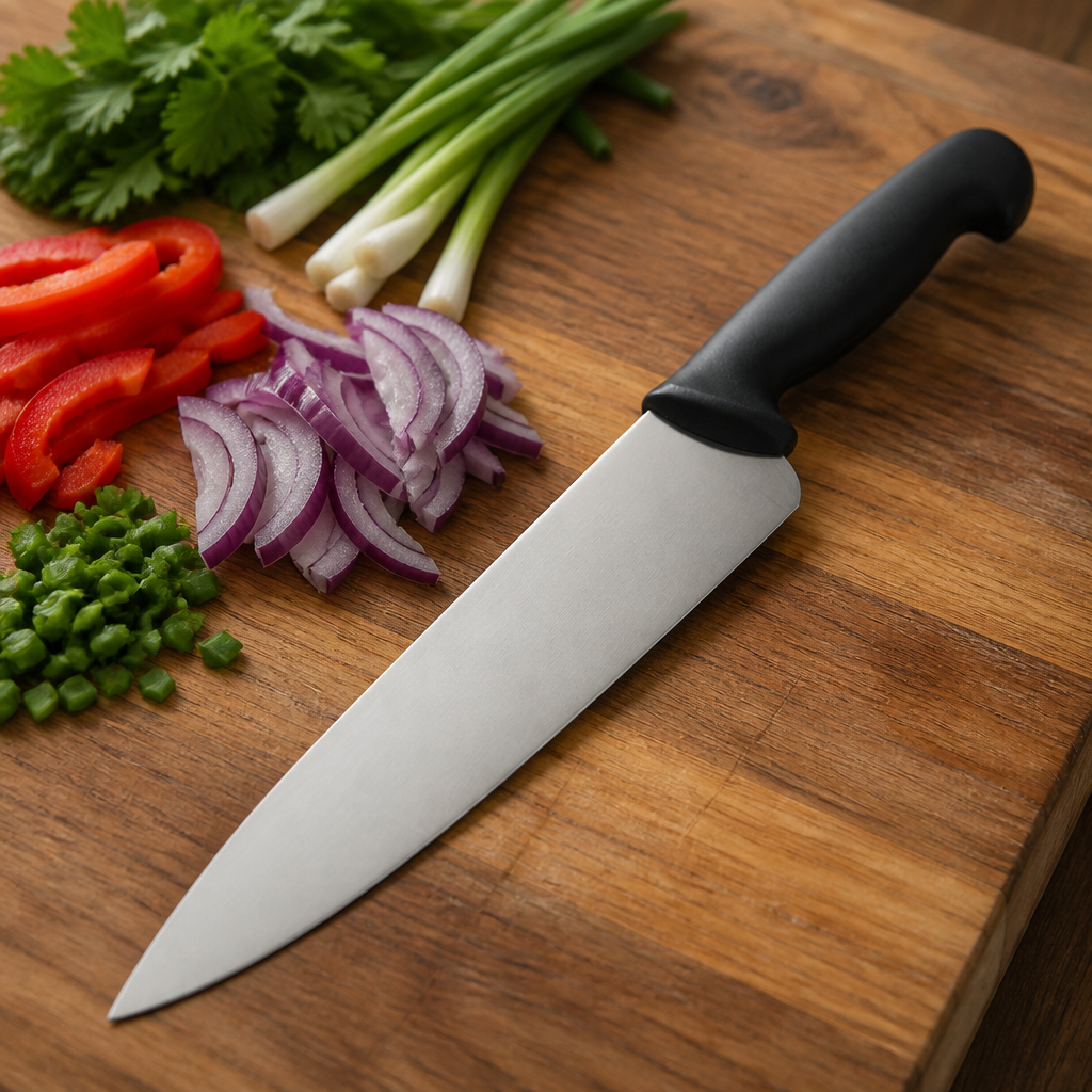 25cm Commercial Chef Knife with ergonomic handle