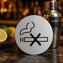 No Smoking Door Sign for Commercial Catering Establishments