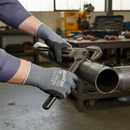 Premium High Cut Protection Glove for Wet & Oily Environments with Micro-Cup Grip Coating and Heavy Duty Reinforcement