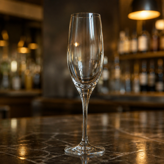 Commercial Champagne Flutes 190ml Pack of 24 Durable Glasses
