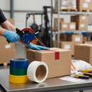 Premium Coloured Polypropylene Tape 50mm x 66m - Ideal for Color Coding in Red, Blue, Green, Yellow, and White (36 Rolls)