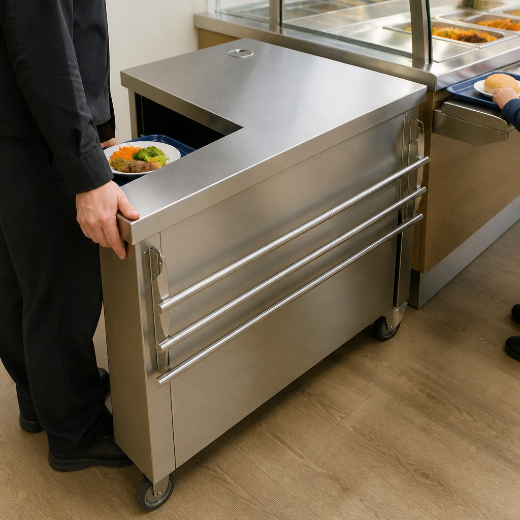 Commercial Flexi-Serve Till Section with Trayslide 900mm