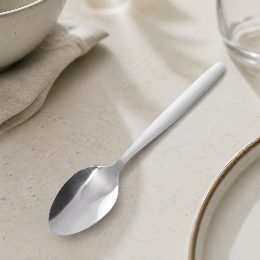 Children's Stainless Steel Spoons 12 Pack for Commercial Use