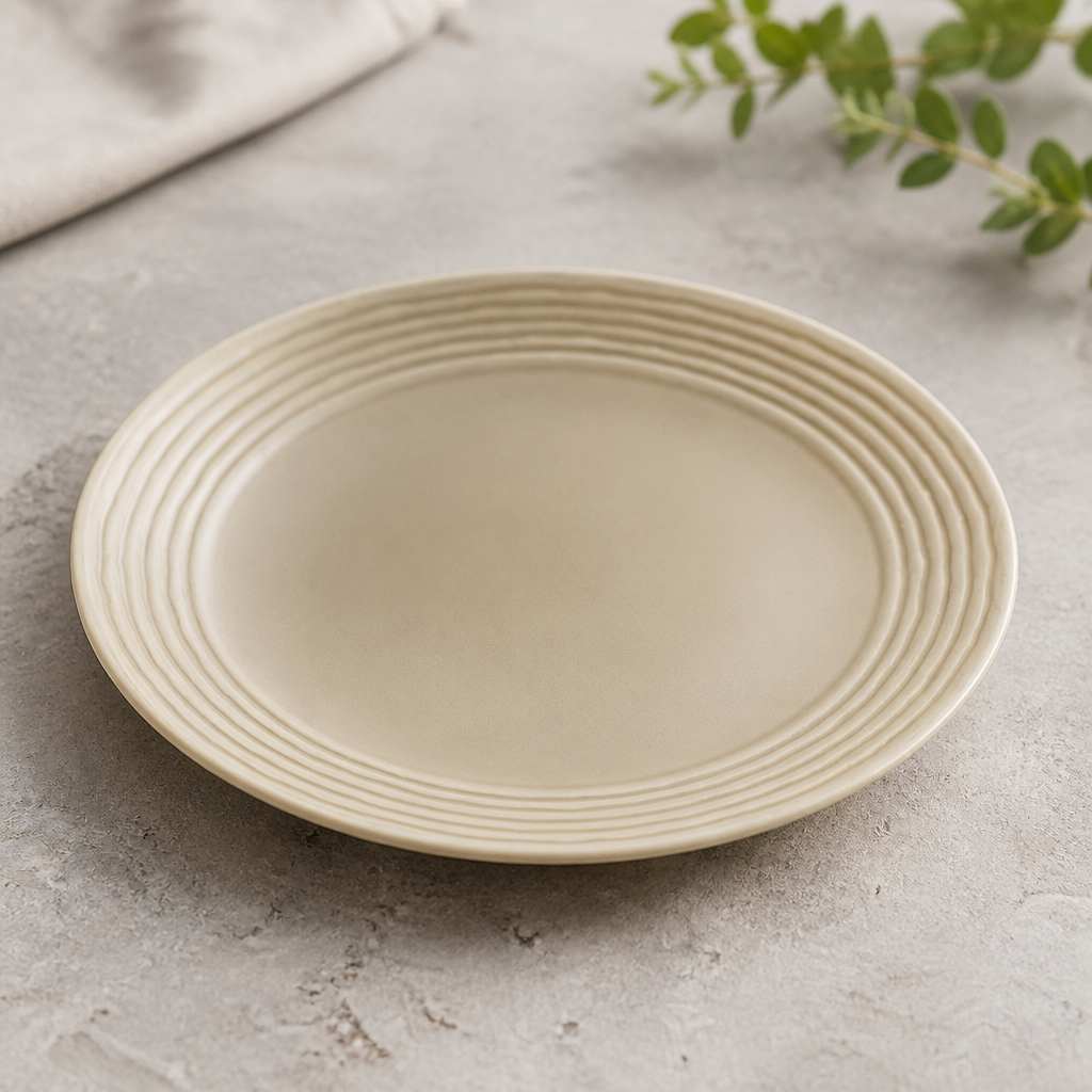 Commercial Deep Coupe Plate 254mm Rustic Design 12 Pack