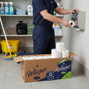 Premium Eco-Friendly 2-Ply Toilet Rolls 210 Sheets - Case of 40 for Sustainable Hygiene