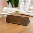 Commercial Acacia Menu Holders 10 Pack Eco-Friendly Wood