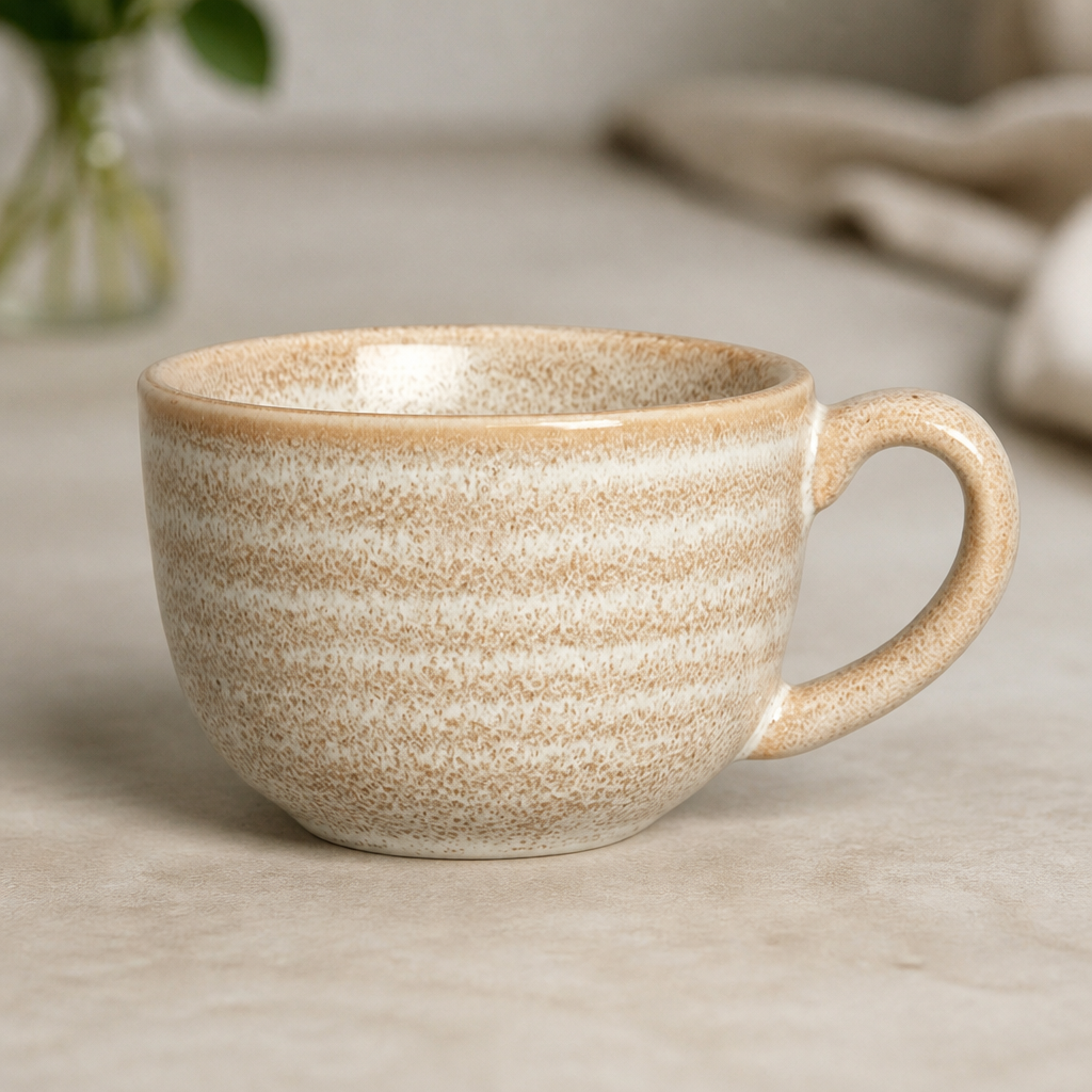 85ml Commercial Vitrified Stoneware Truffle Cups - 12 Pack