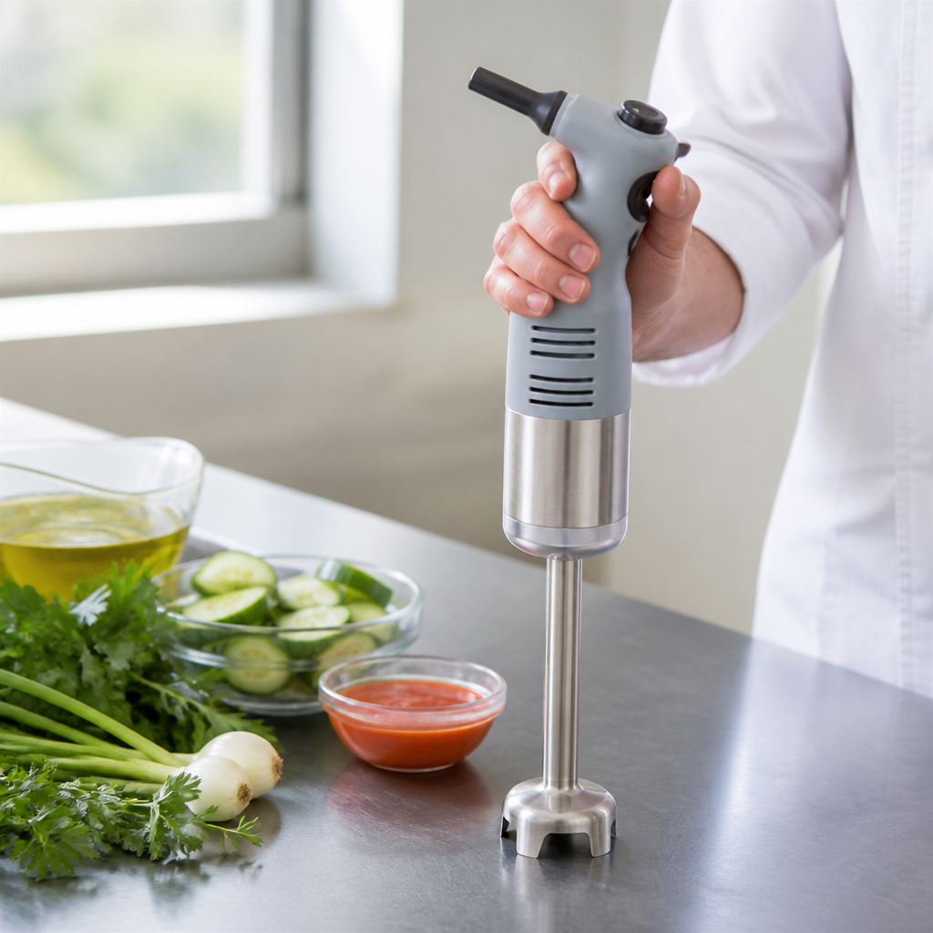 Commercial Stick Blender with Variable Speed Control 500W