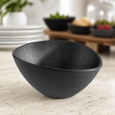 Commercial Melamine Bowl Black 500ml 240mm Diameter