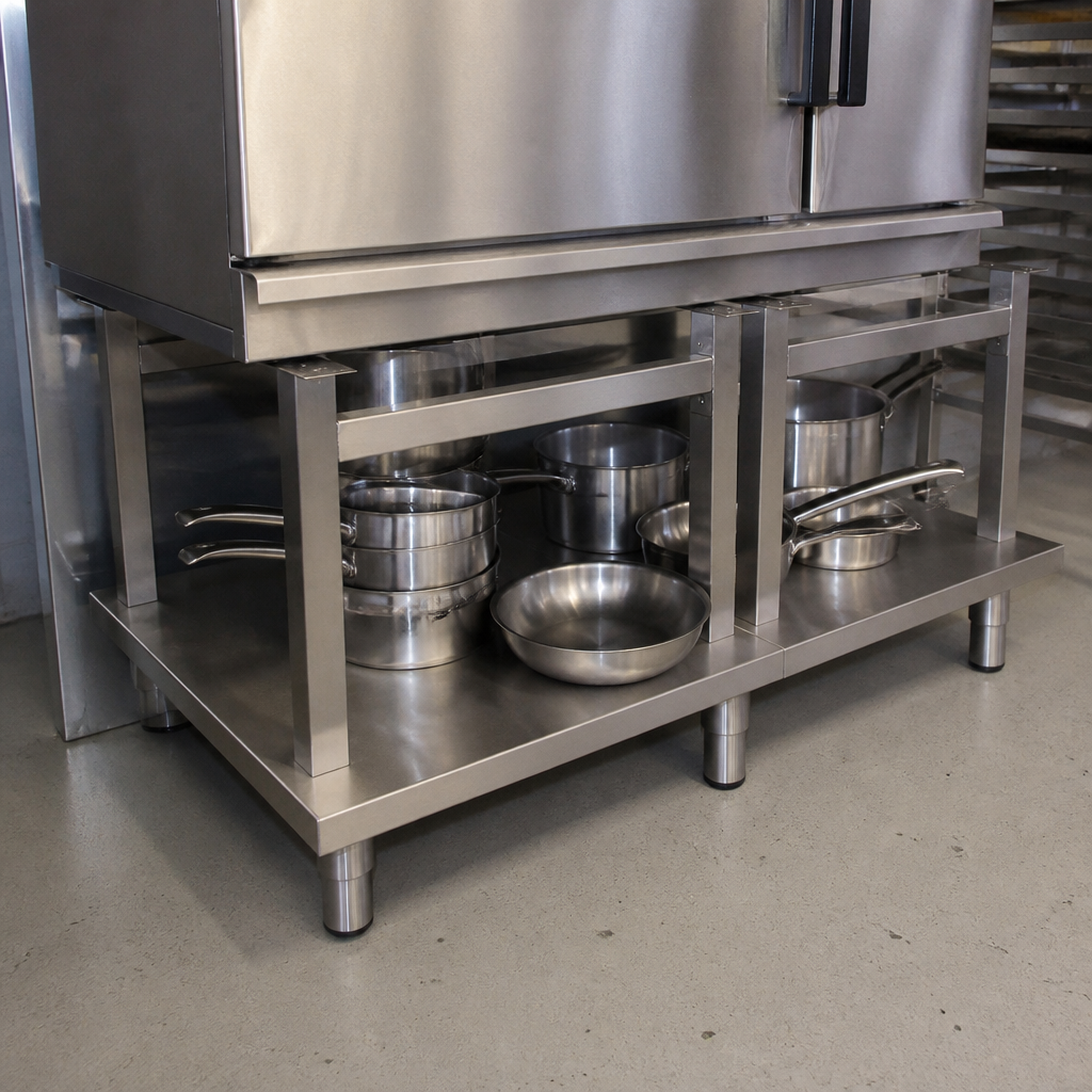 Commercial Stainless Steel Stand for 1200mm Countertop Models