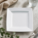 10" Square Pasta Bowl - Commercial Fine Dining Bowl - 6 Pack