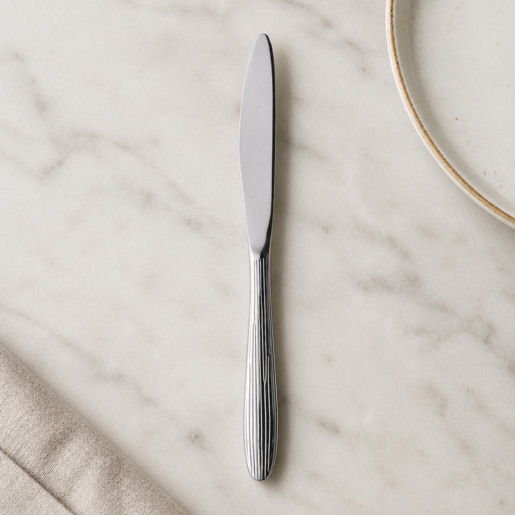 Commercial Table Knife Set of 12 Premium Stainless Steel Cutlery