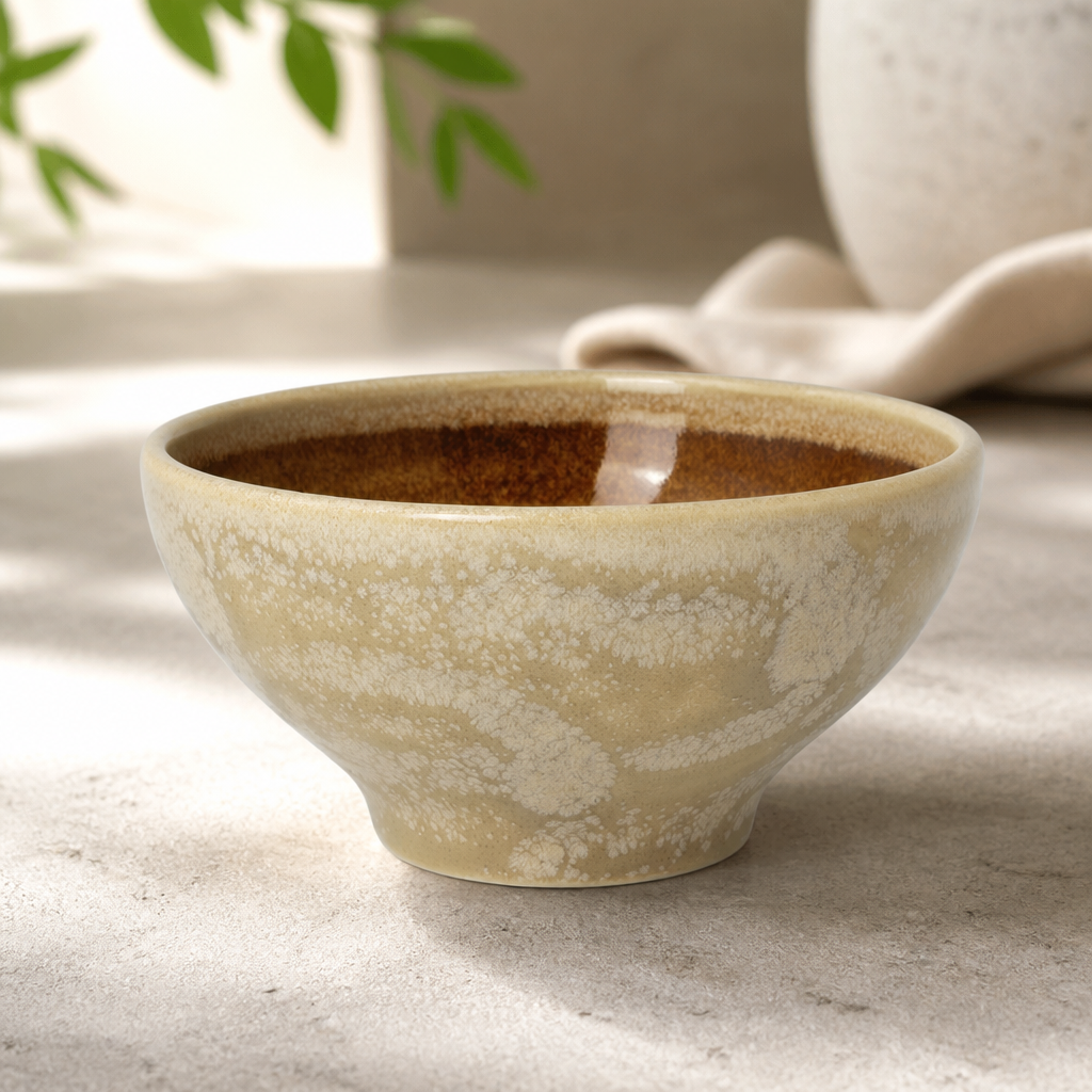 Commercial Amber Tulip Bowls 103mm 12 Pack Vesuvius Collection