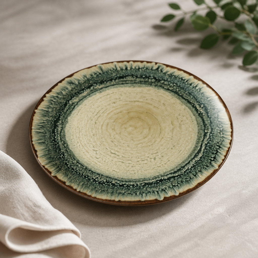 Linen flare coupe plates 260mm 12 pack for restaurants