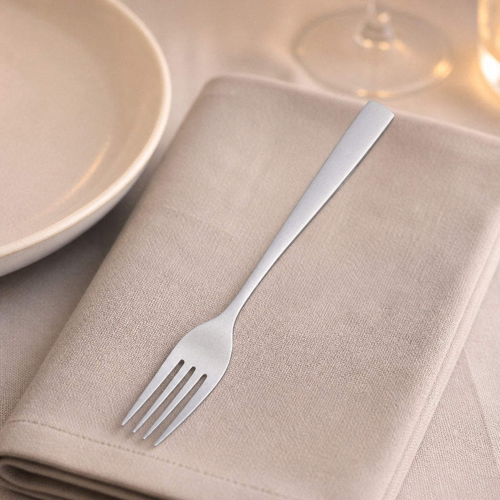 12 pack of stainless steel commercial cake forks