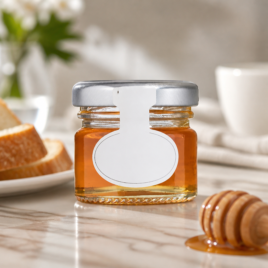 Pure Clear Honey 28g Jars - Non-EU Blend - Kosher Certified