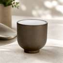 Commercial Handleless Cups 310ml White Stoneware 6 Pack