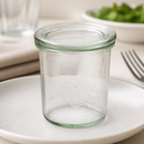 140ml Clear Glass Dessert Jars - 12 Pack Commercial Glassware