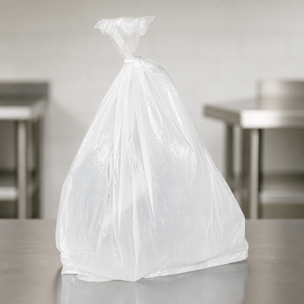 Medium Duty Bin Bags 50Ltr Recyclable Polythene 200 Pack