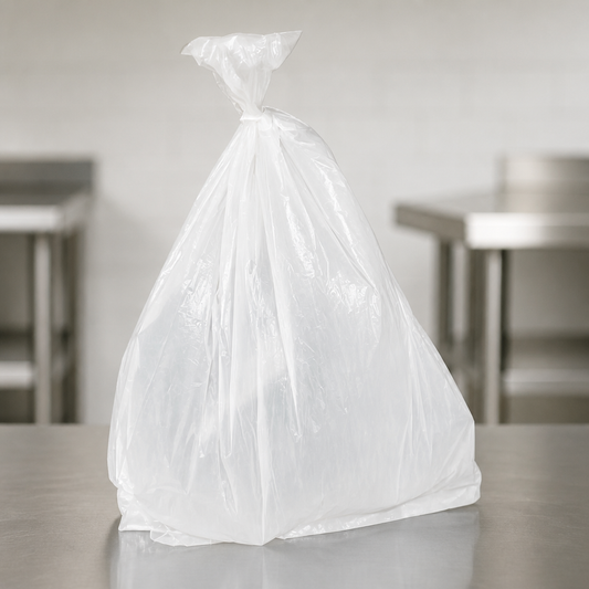 Medium Duty Bin Bags 50Ltr Recyclable Polythene 200 Pack
