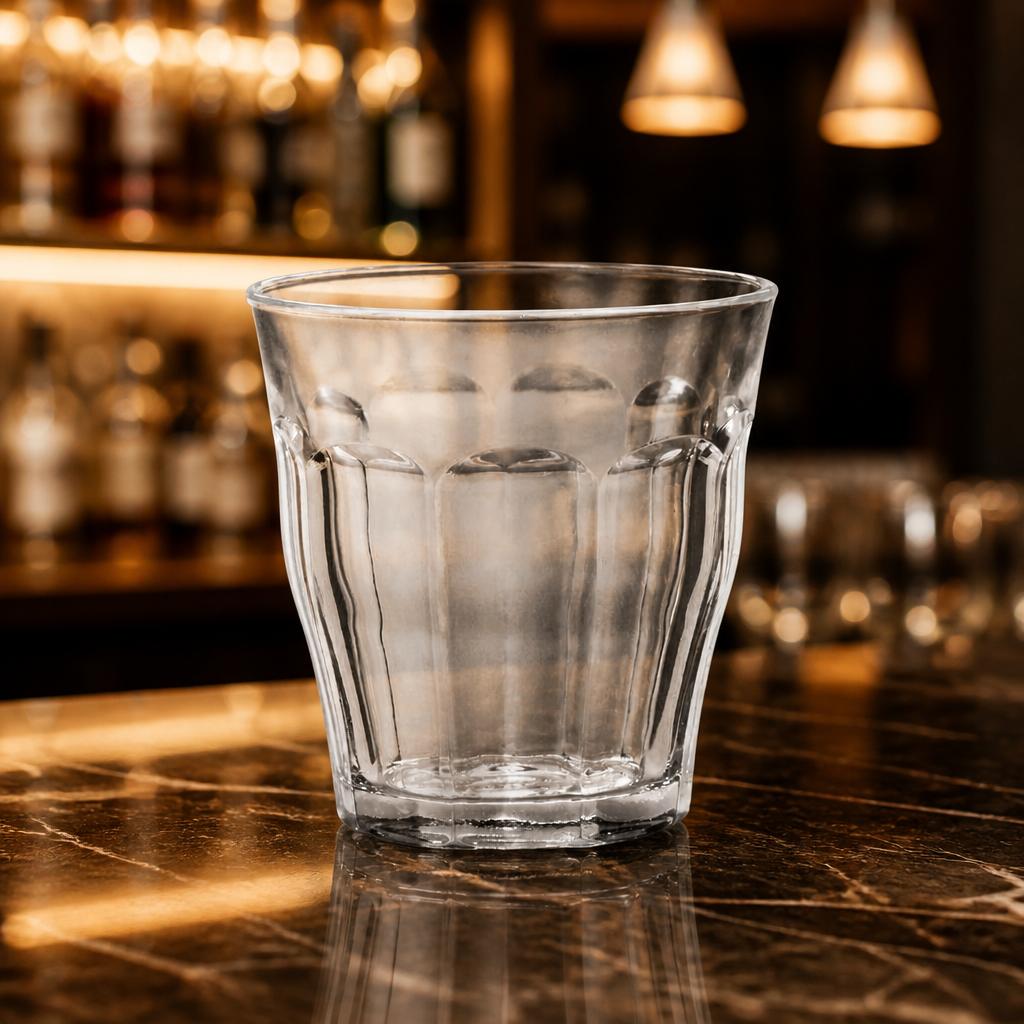 310ml clear commercial glass tumblers - 6 pack
