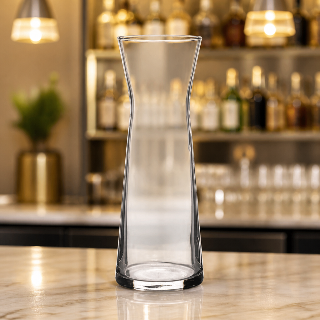 1Ltr Commercial Conical Carafes - 6 Pack for Table Service