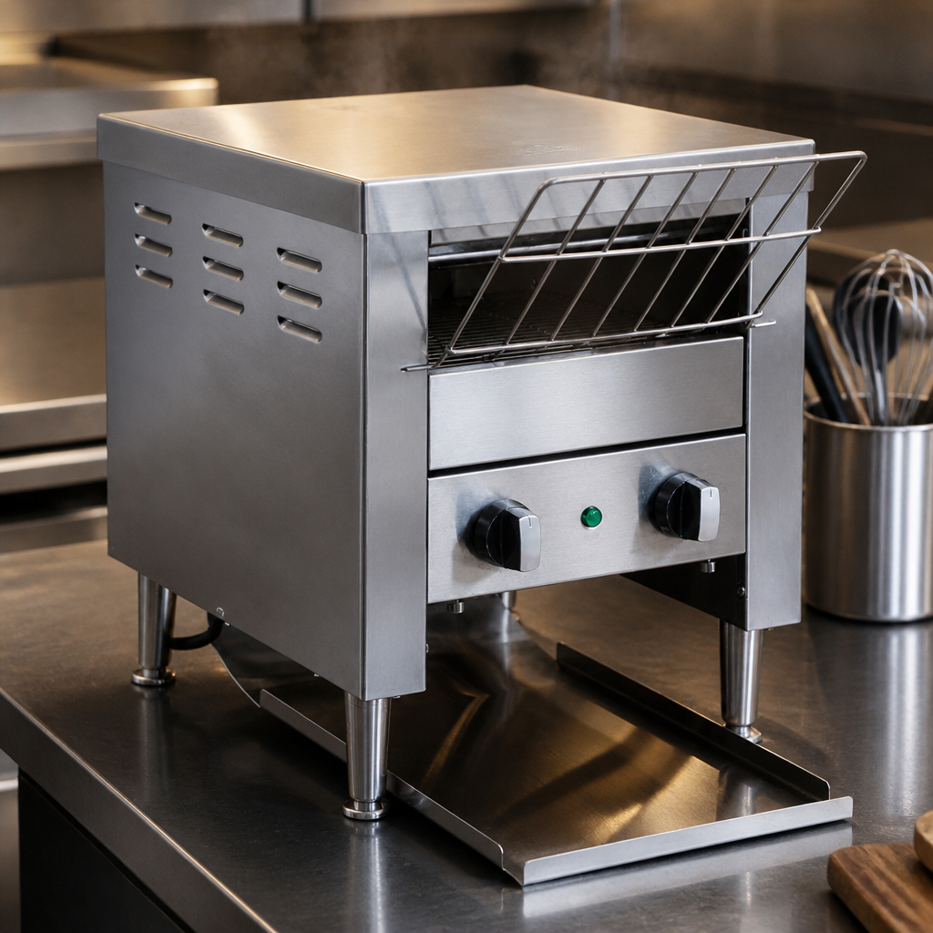 Commercial Double Slice Conveyor Toaster for high volume toasting