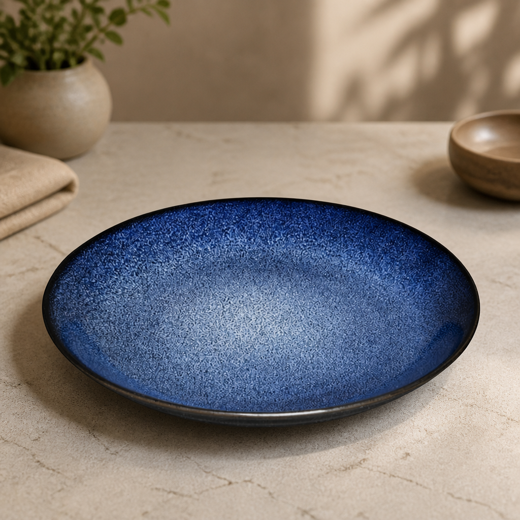 Commercial Stoneware Coupe Plates 255mm - Set of 4