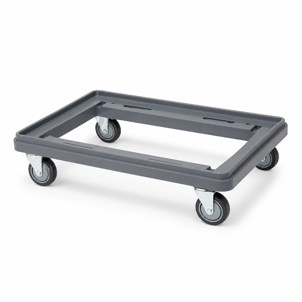 ABS Dolly for Moving Euro Containers and Boxes