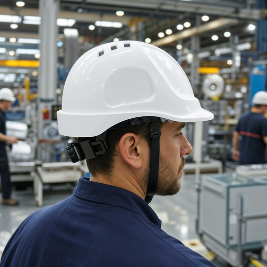 ABS Safety Hard Hat with Chinstrap