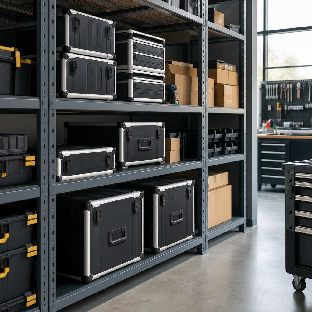 ABS Tool Cases with Aluminium Edge Protection