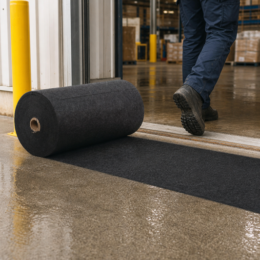 Absorbent Entrance Mat Roll for Heavy Floor Traffic