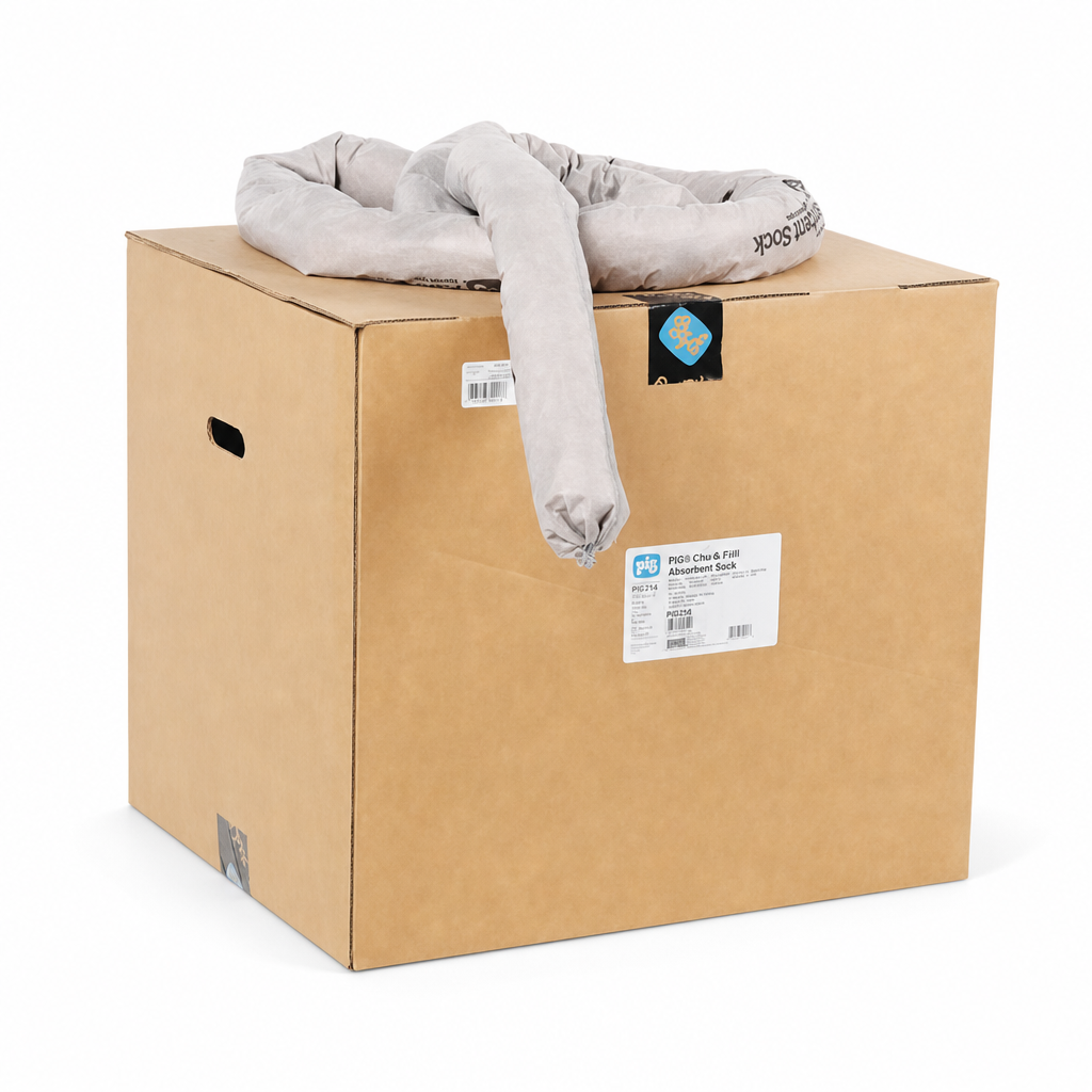 Absorbent Sock Dispenser for All Liquids