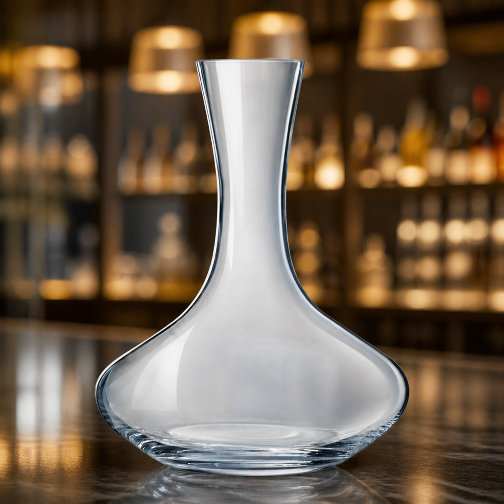 1.6L Commercial Glass Decanter for upscale dining settings