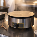 Commercial Electric Crepe Maker Griddle with Cast Iron Plate