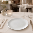 Commercial Vellum Coupe Plates 217mm Durable Ceramic 12 Pack