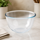 1.1Ltr Commercial Mixing Bowl - Durable Glass Kitchen Essential