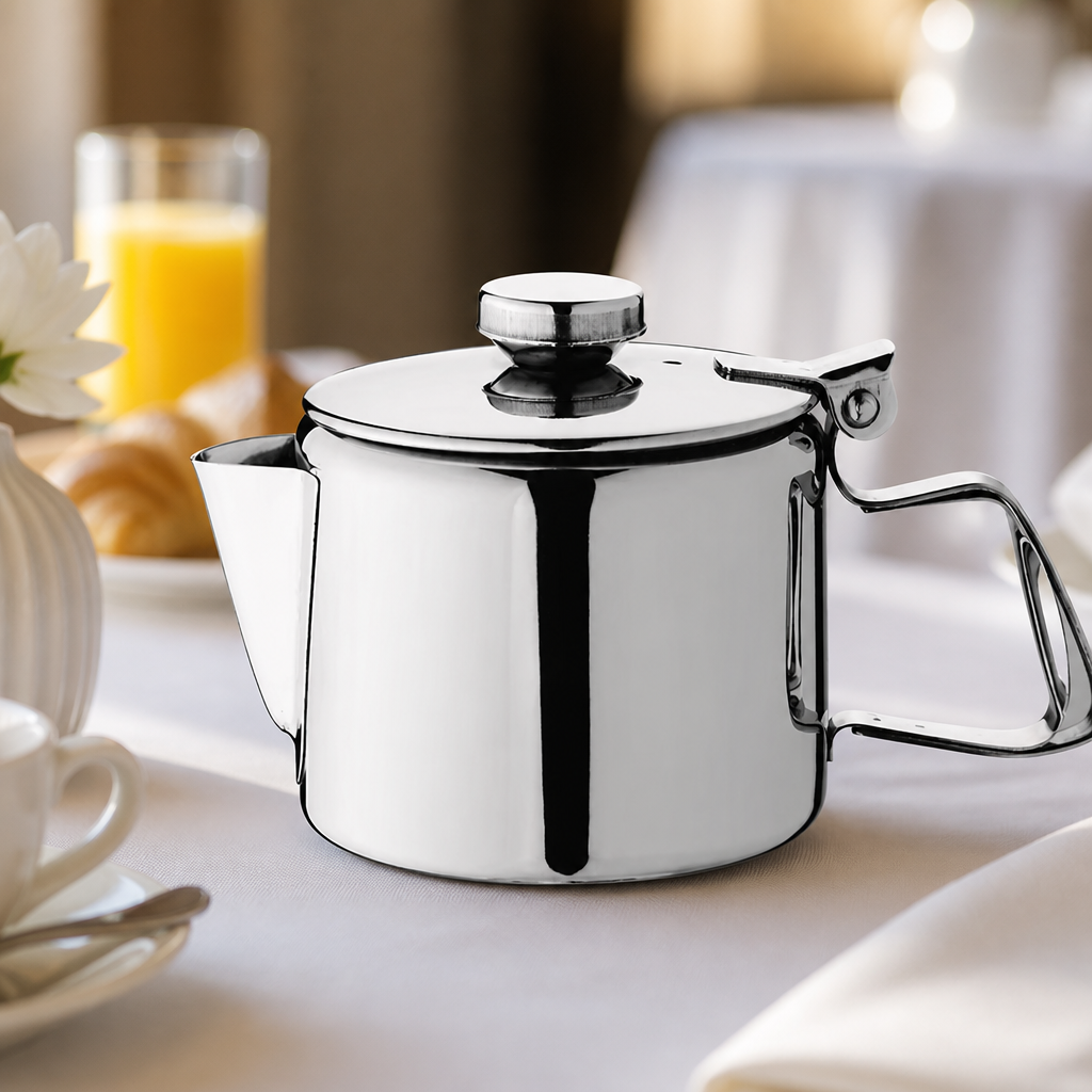 Commercial Stainless Steel Teapot 290ml for catering service