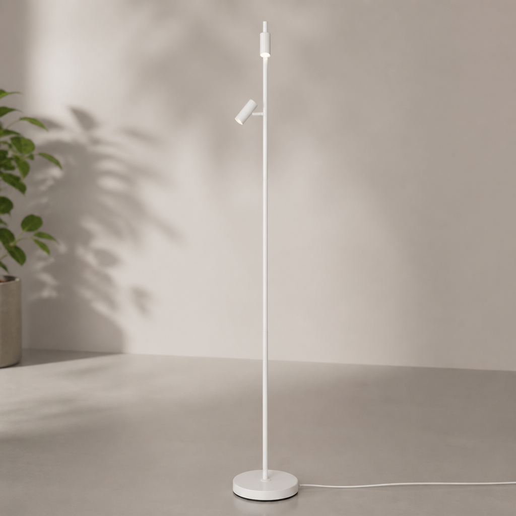 Commercial Indoor Floor Lamp 1410mm Metal Design