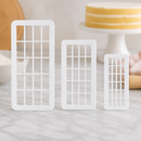 Geometric MultiCutter Cookie Cutters 3 Pack for Baking