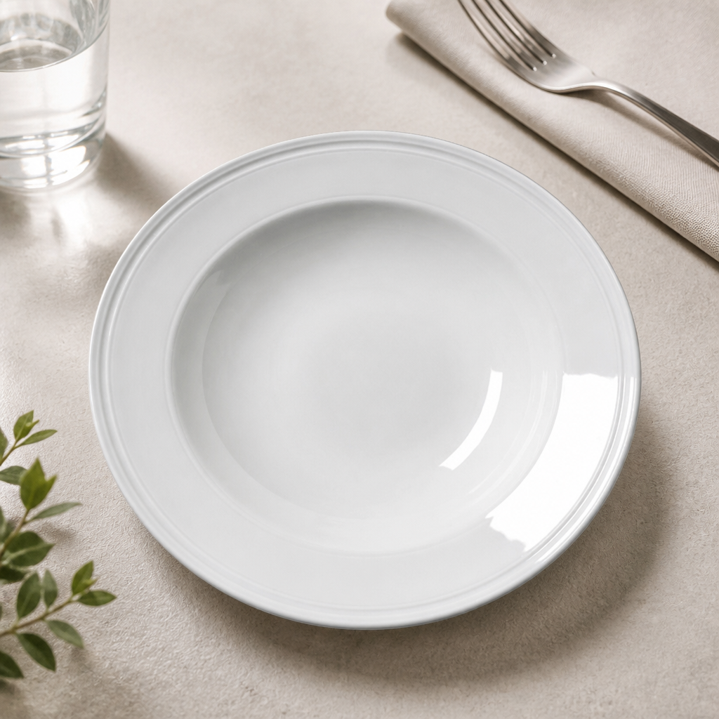 Commercial Bead Rimmed Bowls 285mm 6 Pack