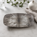 Commercial Rectangular Plates Quartz Black 153 x 298mm 12 Pack