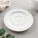 Commercial Coupe Tea Saucers 24 Pack Fine China Jardin Collection