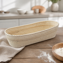 Commercial Rattan Bread Proofing Basket 1000g Capacity