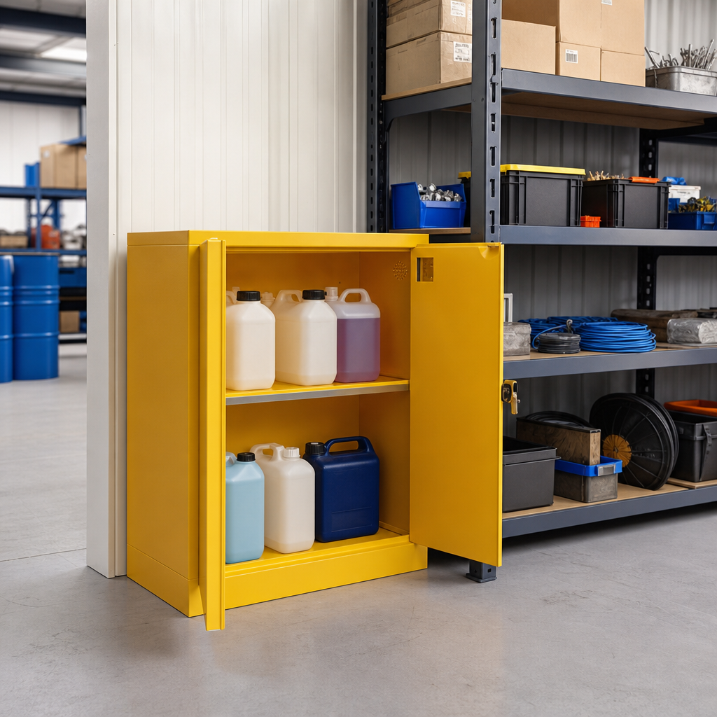 Acid and Alkali Safety Storage Cabinet 1000 x 915 x 457mm