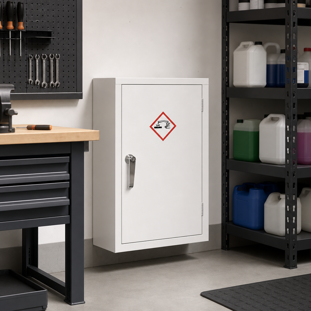 Acid and Alkali Storage Cabinet 760 x 457 x 457mm