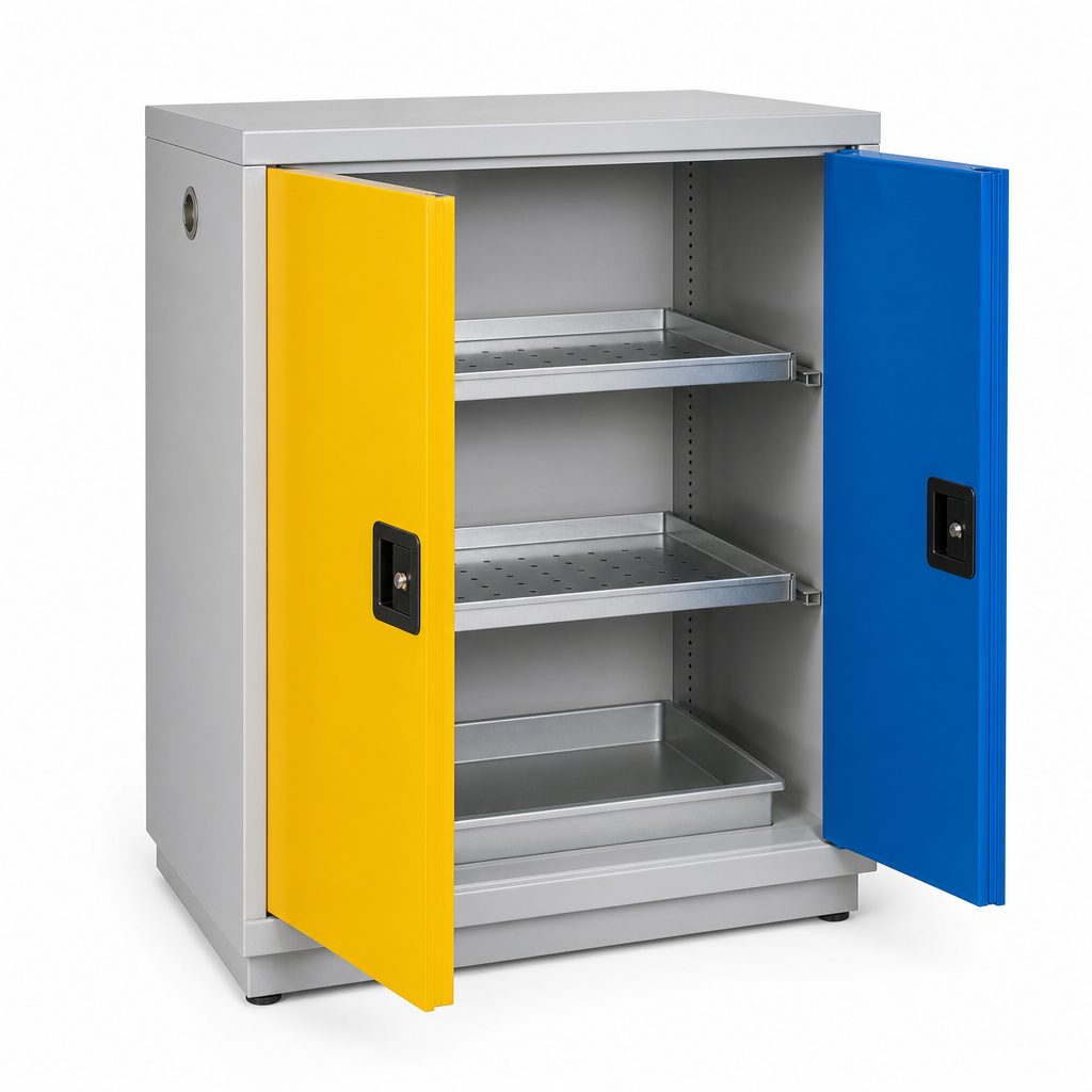 Acid and Alkali Storage Cabinet 760 x 457 x 457mm