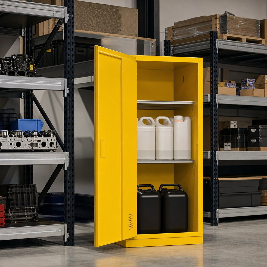 Acid Storage Safety Cabinet 457mm Deep