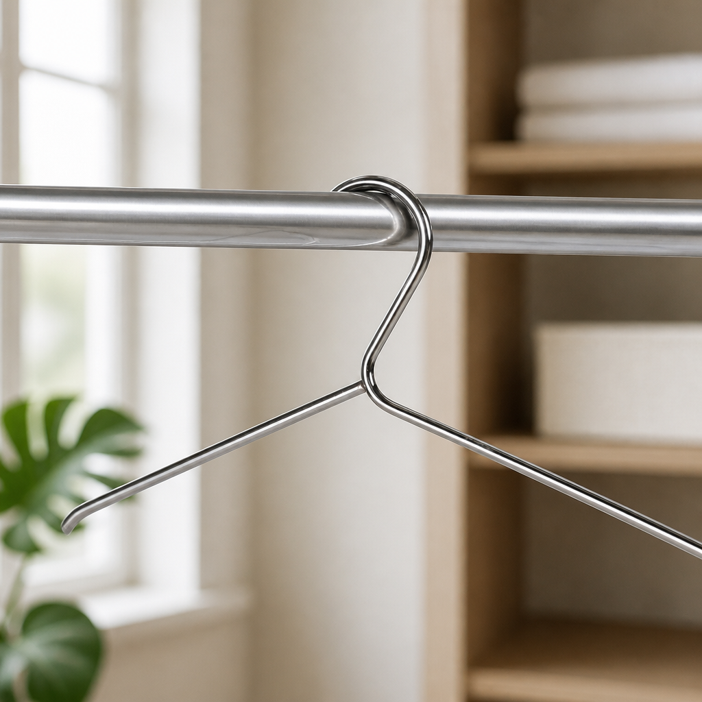Chrome Plated Steel Hangers (50 Pack)